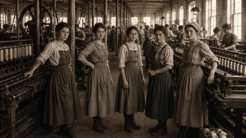 The Mill Girls of Lowell